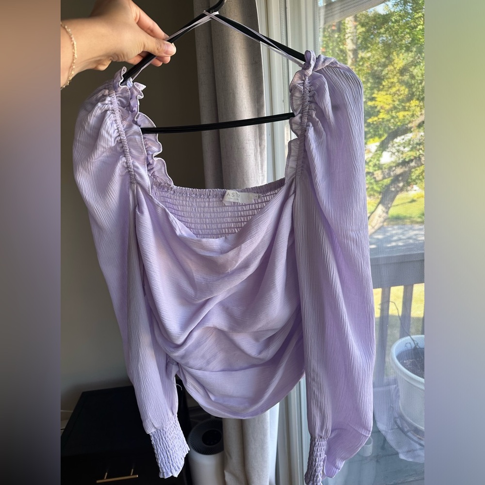 ASTR the label blouse top